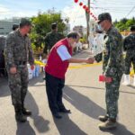 全力防堵非洲豬瘟疫情 121名國軍官兵投入梧棲清消 民政局長致贈加菜金感謝防疫辛勞