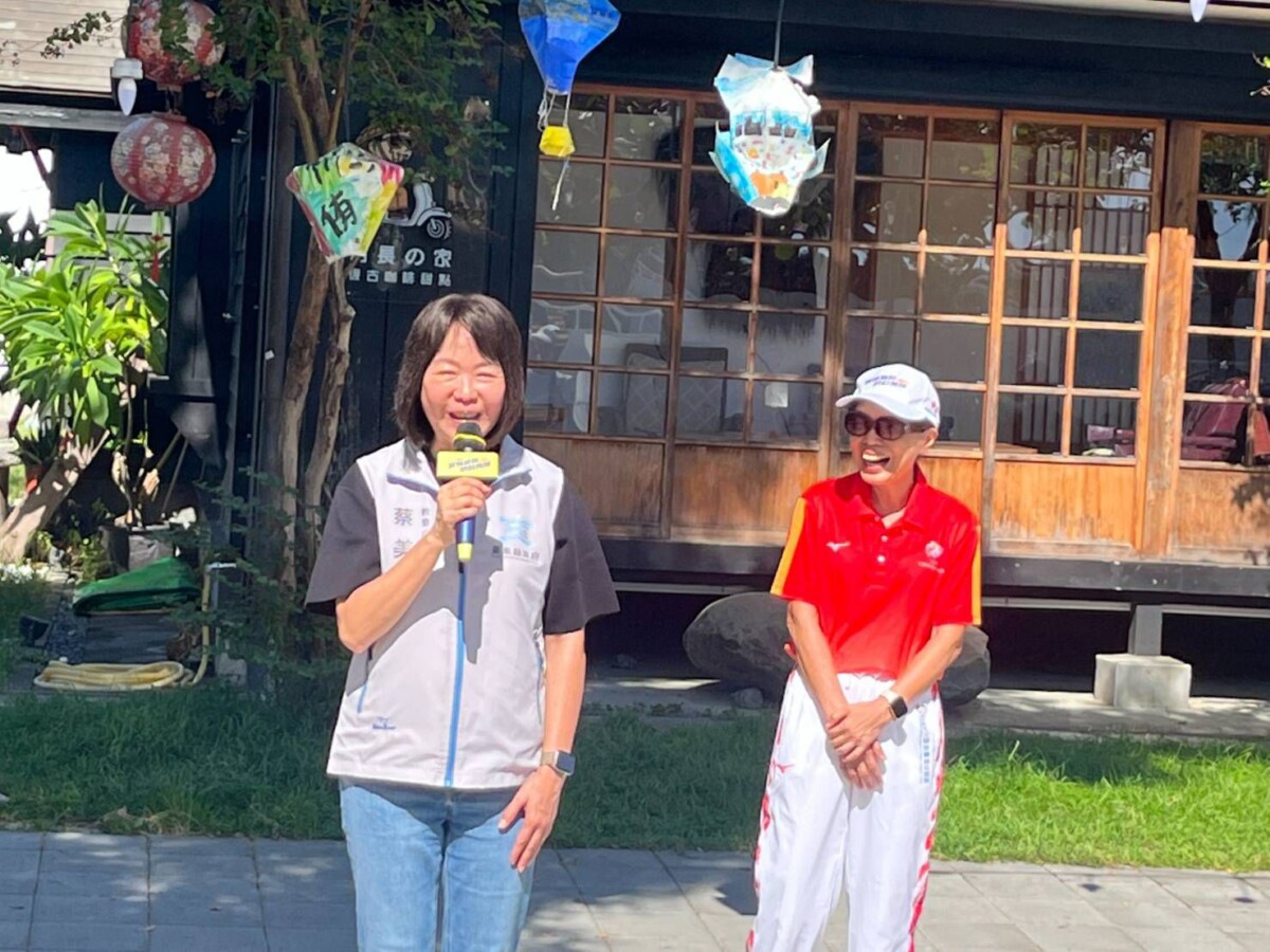 全國運動會聖火傳遞台東 縣府為選手打氣 並允諾台東縣全力支持