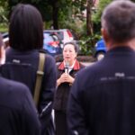 114年全國義勇消防人員體技能交流於苗栗登場縣長徐榛蔚授旗義消同仁