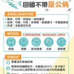 臺大公衛學院蔡坤憲副院長示警 「屈公病」將成為南台灣未來蚊媒傳染的重大威脅